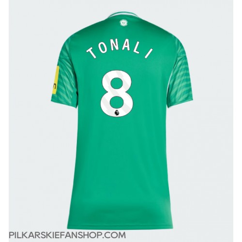 Koszulka piłkarska Newcastle United Sandro Tonali #8 Strój wyjazdowy dla kobiety 2025-26 tanio Krótki Rękaw Koszulka piłkarska Newcastle United Sandro Tonali #8 Strój wyjazdowy dla kobiety 2025-26 tanio Krótki Rękaw